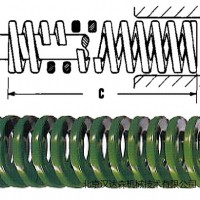 danly SPRG.0.375X 1.00綠色零件號9-0604-11