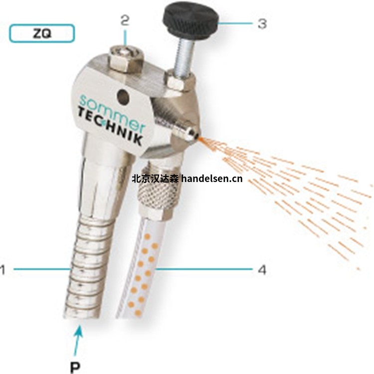 Sommer-Technik廣角霧化器 ZBG-KOPF陽極氧化鋁材質 Sommer-Technik廣角霧化器 ZBG-KOPF陽極氧化鋁材質