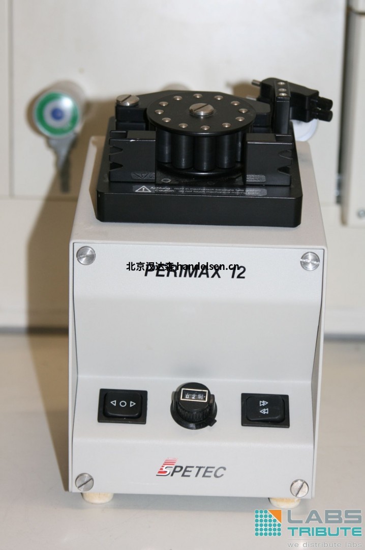Spetec蠕動泵Perimax 12® 技術數據 Spetec蠕動泵Perimax 12® 技術數據
