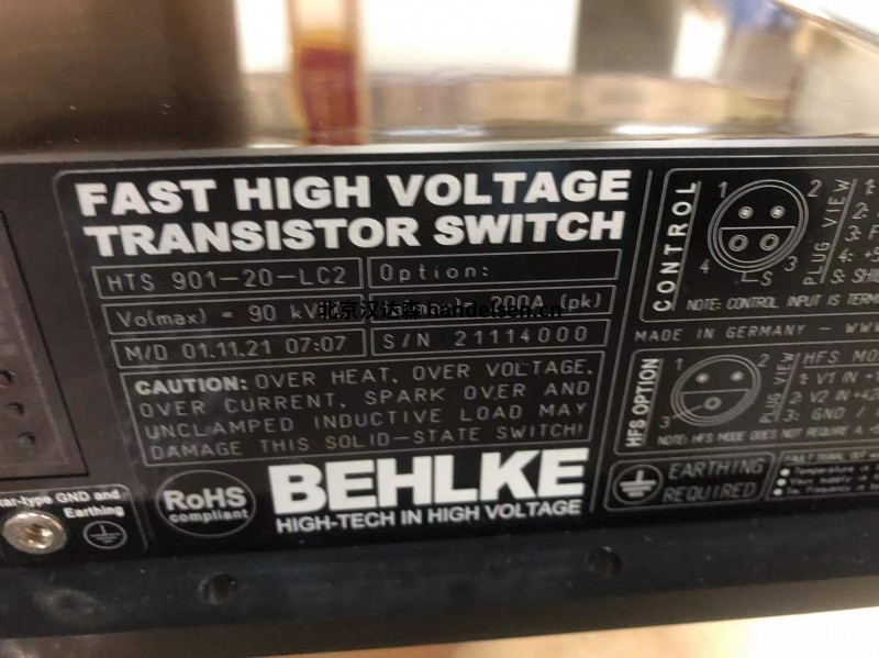 behlke電子開關 behlke電子開關