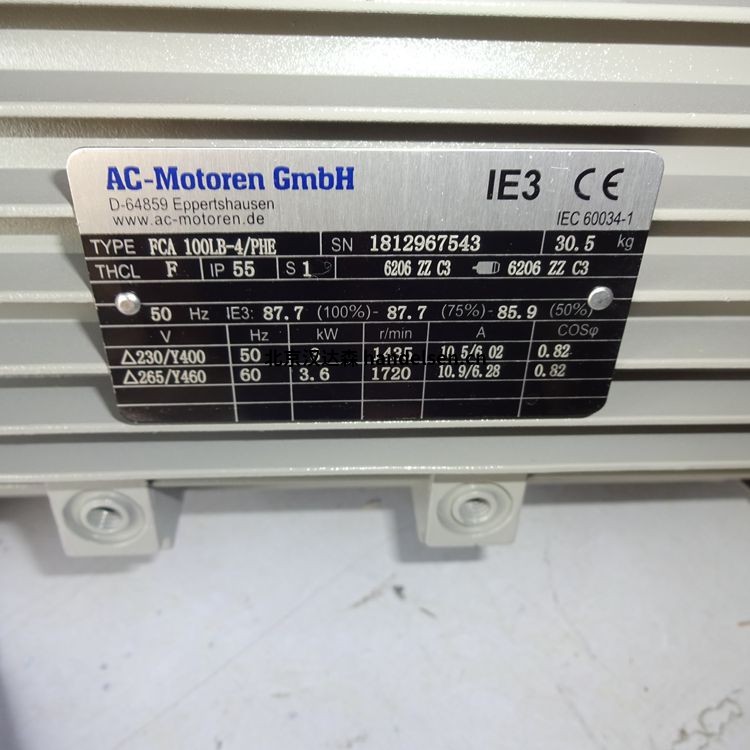 AC-motoren交流異步電動機FCPA 80 B-4 /PHE AC-motoren交流異步電動機FCPA 80 B-4 /PHE