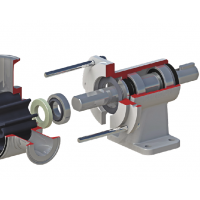 Johnson pump FIP柔性葉輪泵，適用于標準和衛生應用的工業泵