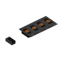 Fischer Elektronik  ICK SMD A 貼片式散熱器，用于電子元件的散熱和熱管理