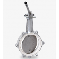 德國Warex Valve DKZ 105型蝶閥，專為安裝在容器或筒倉下而開發