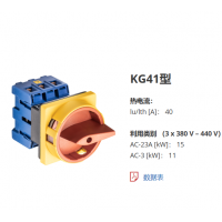 Kraus & Naimer KG系列隔離開關，具有很高的故障制造能力