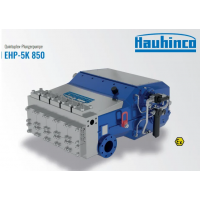 Hauhinco EHP-5K 850 五聯柱塞泵，流量可達 2109 dm/min